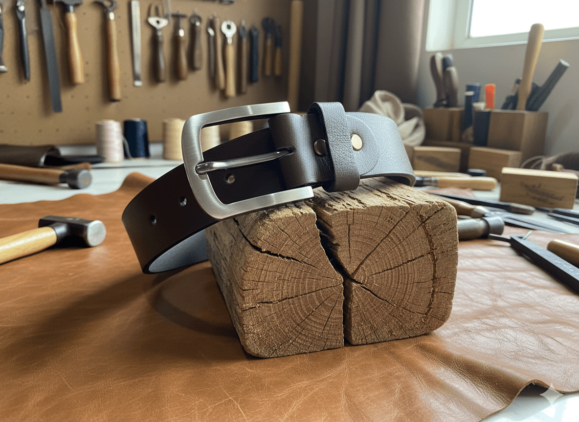 Versatile Casual Belt 40mm (Dark Brown)