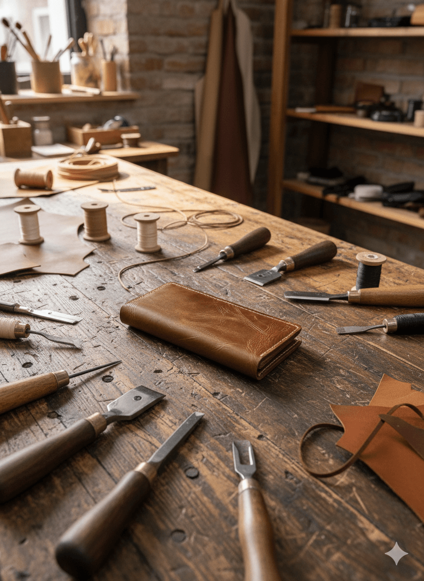 Premium Long Wallet (Yellow Pullup)